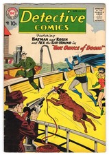 Detective Comics 254 1958 DC Comics VG+ 4.5 Batman Martian Manhunter Bat-Hound picture