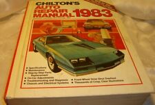 1976-1983 Chilton's Auto Repair Manual~Hard Cover~1000's Illustrations      A009 picture