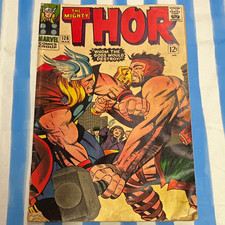 Marvel Comics The Mighty Thor #126 (1966) Silver Age Thor Single Issue English picture