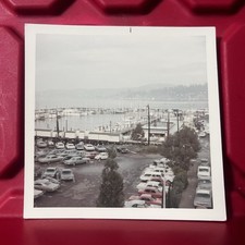 Yacht Harbor Sausalito California 3 1/2 x 3 1/2 Photograph Vintage 1960s picture