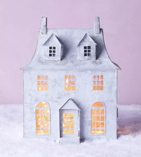 Concordville Zinc Chateau Village Anthropologie Terrain House Iron Christmas NEW picture
