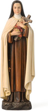BC Catholic Saint Therese of Lisieux Statue, Religious Figure, Inspirational Gif picture