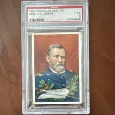 Royal Bengals T68 Heroes of History 1889 Gen. U.S. Grant Non-Sport Card picture