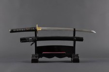 Warrior Fuji Wakizashi - 1045 Carbon Steel Hand Forged Clay Tempered Full Tang picture