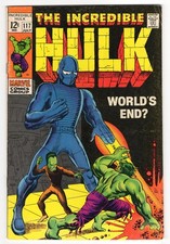 Incredible Hulk 117 1969 Marvel Comics VG/F 5.0 Betty Ross Leader picture