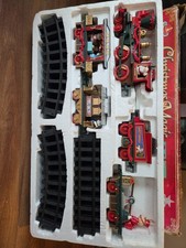 Vintage 1996 Christmas Magic Express Train Set Complete 1st Edition Works, Conpl picture