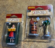 LEMAX BREWMAID And CHEERS Holiday Village Bar Figures picture