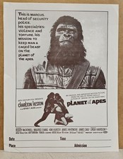 RARE 1968 PLANET OF THE APES