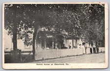 Post Card - Street Scene at Slateford, Pennsylvania picture
