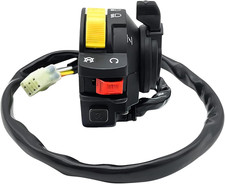 Left Handlebar Start Stop Headlight Switch for Suzuki Eiger 400 Kingquad 400 Vin picture