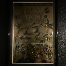 Mortal Kombat Collector's Item Framed Poster Wall Art Print picture