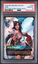 PSA 10 Riftbound Ahri Nine-Tailed Fox Origins Event Prize Promo picture