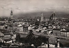 Vintage Postcard Real Photo Panorama di Firenze Centro Visto dal Piazzale Italy picture
