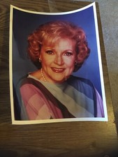 1980s press photo : Betty White, 8x10 Head Shot picture