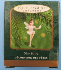 HALLMARK MINIATURE STAR FAIRY 2000- NEW, NEVER DISPLAYED picture