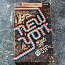 Seeing New York 1976 Vintage MTA Travel Guide NYC Map Book 🍎 Good Condition picture