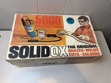 Vintage 1973 SolidOx Oxygen/Propane Portable Weld Braze Cut Torch 5000 Kit picture