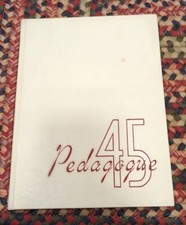 Vintage 1945 Pedagogue New York State College for Teachers Albany NY Yearbook picture