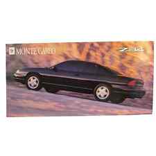 1997 97 Chevy Monte Carlo Z34 Dealer Poster Promotional 34