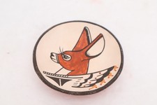 Vintage Acoma Pueblo Native American Pictorial Dear 3.75