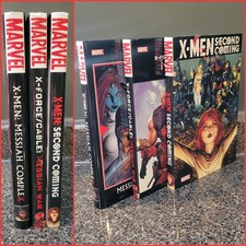 🔥 X-Men Messiah Trilogy Hardcover Set 💥 Second Coming, War, Complex X-Force HC picture
