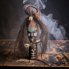 Antique African Voodoo Mischief Maker, No USA Tariffs To Pay picture