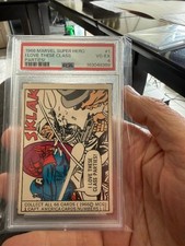 1966 Donruss Marvel Super Hero #1 Captain America Rookie PSA 4 - sweet card picture