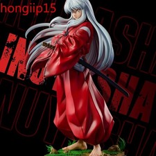 Inuyasha Kikyou Sesshoumaru 34cm Figure Statue Display Ornament Gift Collection picture