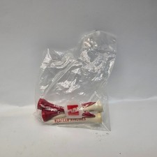 Vintage Western  Airlines Golf Accessories-Tees set of 4 w Ball Marker Red White picture