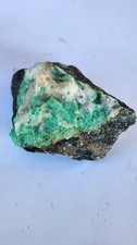 44g Natural Untreated Colombian Emerald Specimen Matrix Muzo Calcite Quartz picture