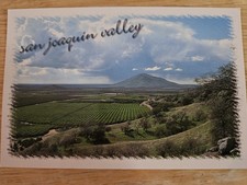 Valley Of Abundance San Joaquin Valley Postcard picture