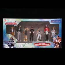 Bandai Mobile Suit Gundam Wing Hero Collection 7-Figures Pilots Set Toy W 2002 picture
