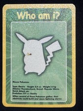 Pikachu #25 Funskool Who Am I? Holo Vintage Pokemon Card 2004 VHTF picture