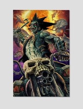 Lobo Motorcycle Rider Premium Giclee Print Poster 11