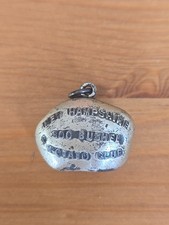 1929 NEW HAMPSHIRE 300 BUSHEL POTATO CLUB STERLING SILVER CHARM COOS COUNTY  picture
