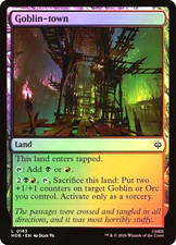 MTG - Goblin-town - Foil - The Hobbit - Magic the Gathering picture