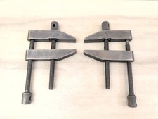 Vintage Pair Starrett No.161-C Parallel Clamps picture