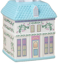 2026 Lenox Spice Village Tissue Box Porcelain Holder Victorian House🏠 NIB picture