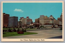 Modern New Orleans Skyline from Civic Center, LA. Vintage Postcard TS-177 picture