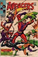 The Avengers #55 (Marvel Comics August 1968) picture