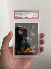 2025 Topps Chrome /10 Black Sapphire Kid Juggernaut #60 PSA 10 GEM MINT Marvel picture