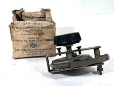 Vtg 1922-25 CH Cutler-Hammer Rheostat For Radio Reception W/O Vernier • Bakelite picture