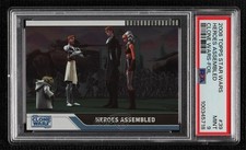2008 Topps Star Wars: The Clone Wars Foil /205 Heroes Assembled PSA 9 MINT i2u picture