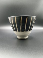 Japanese Pottery Tea Ceremony Chawan Tea Matcha Bowl Classic Stoneware  picture