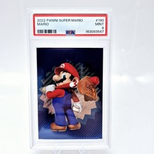 2022 Panini Nintendo Super Mario Baseball #190 PSA 9 Sports Foil  picture