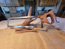 Antique C.DISSTON 14” Meat / Bone Saw H.DISSTON & SONS PHILADA Split Nut  picture