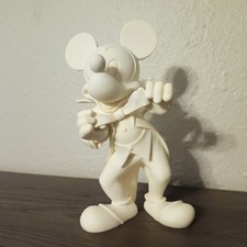 Disney Mickey A. Giannelli Alabaster Statue Rare Made In Italy Vintage Signed picture