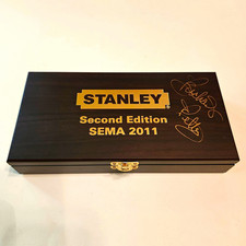 RICHARD PETTY *signed* SEMA 2011 LIMITED ED STANLEY BLACK CHROME SOCKET SET 2/10 picture