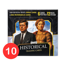 2025 INDIE HISTORICAL TRADING CARDS (10 Box Lot) picture