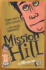 1999 Mission Hill TV Series Print Ad/Poster Animated Comedy Show Promo Art 90s picture